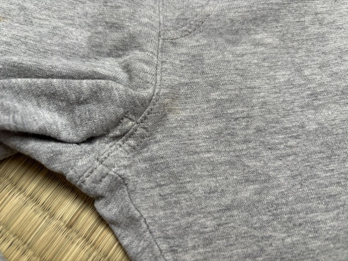 【赤ちゃん本舗】ロゴ入りハーフパンツ110☆ベビーキッズグレー_画像5