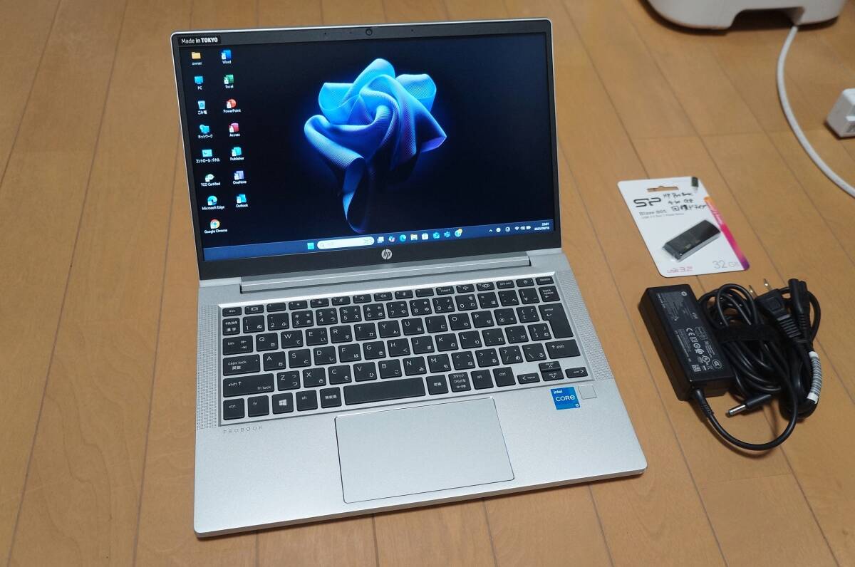 HP ProBook 430 G8 Windows11 Pro Core i5 16GB 256GB 13.3型 Office 2021 Professional Plus 送料込み_画像2