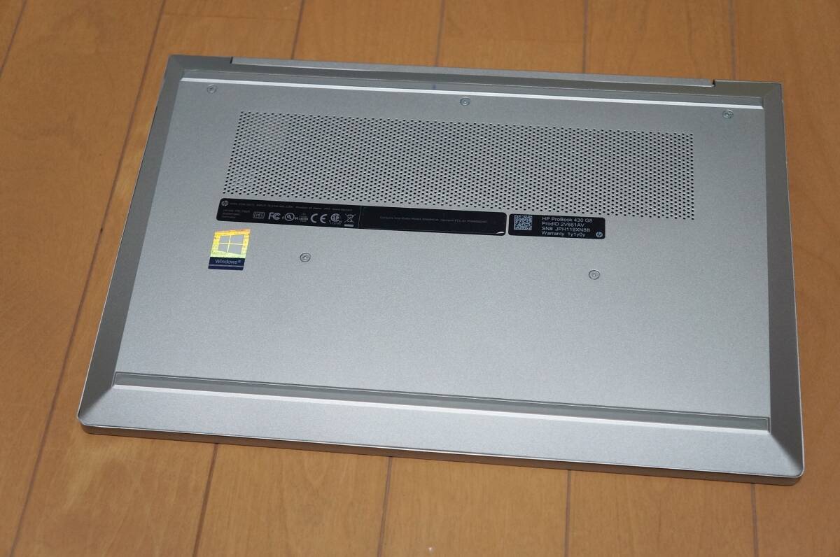 HP ProBook 430 G8 Windows11 Pro Core i5 16GB 256GB 13.3型 Office 2021 Professional Plus 送料込み_画像10