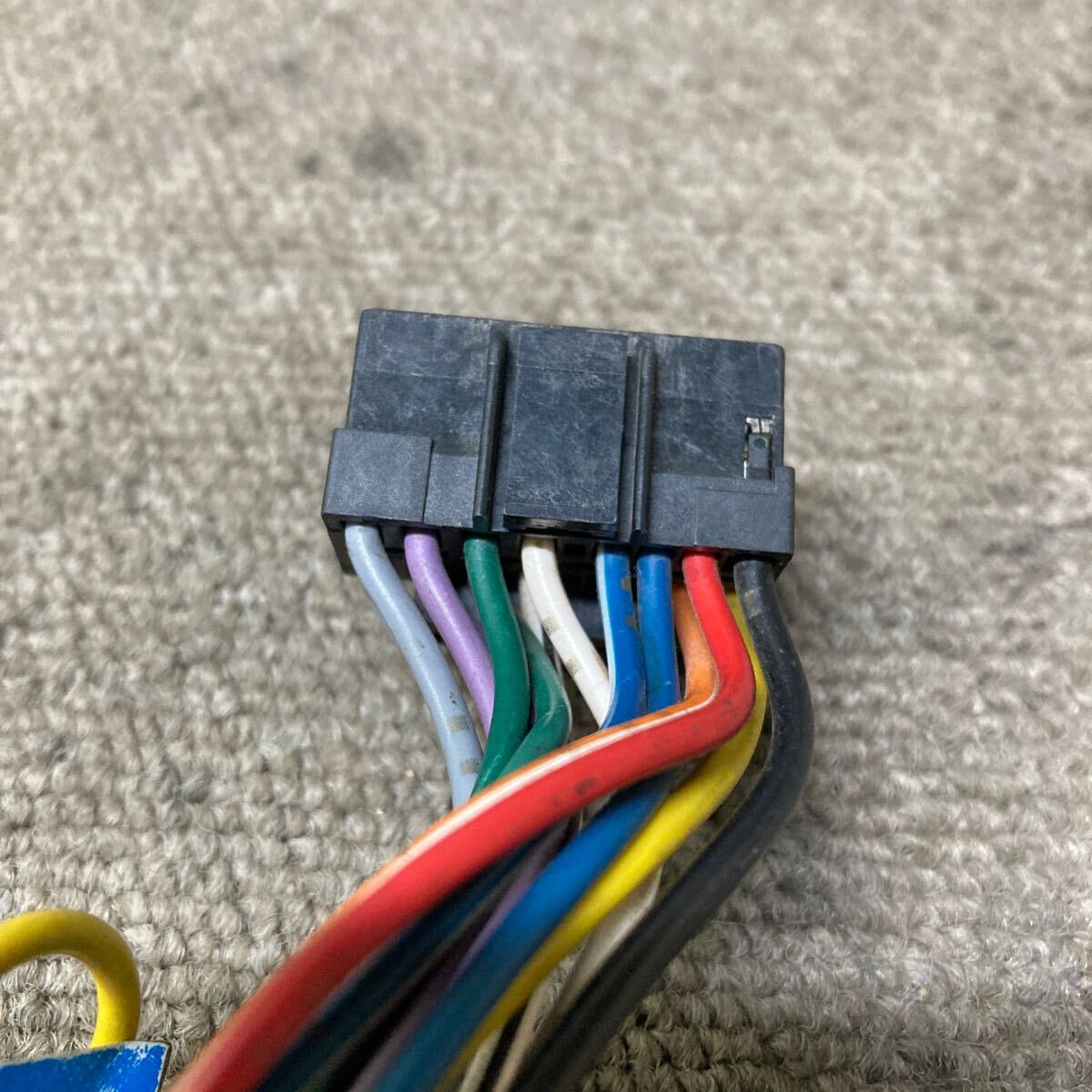 AV9-315 激安 カーステレオ JVC KW-MC35 KW-MC35-S AUX FM/AM CD プレーヤー 本体のみ 簡易動作確認済み 中古現状品_画像6