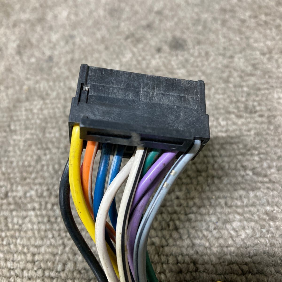 AV9-315 激安 カーステレオ JVC KW-MC35 KW-MC35-S AUX FM/AM CD プレーヤー 本体のみ 簡易動作確認済み 中古現状品_画像7