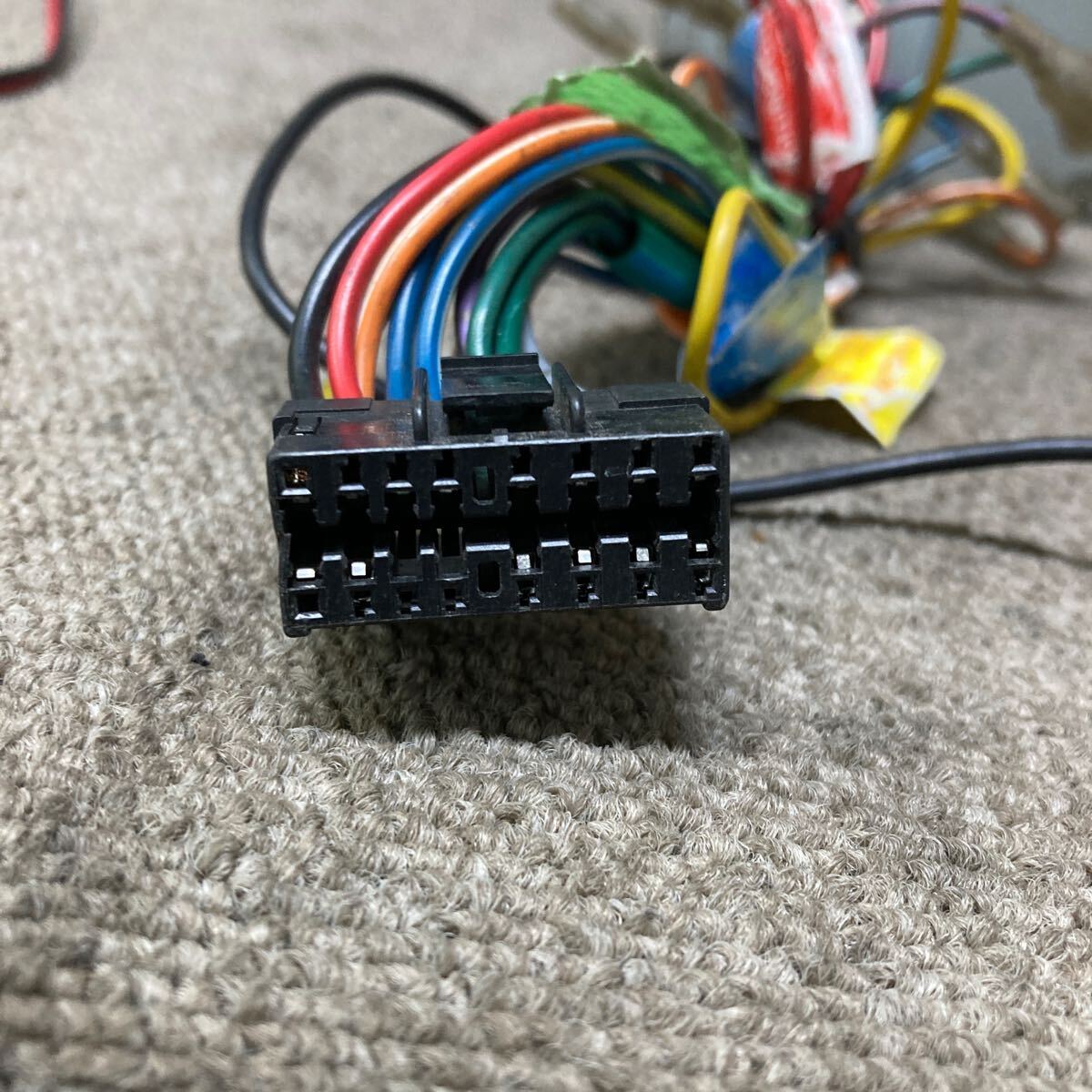 AV9-315 激安 カーステレオ JVC KW-MC35 KW-MC35-S AUX FM/AM CD プレーヤー 本体のみ 簡易動作確認済み 中古現状品_画像8