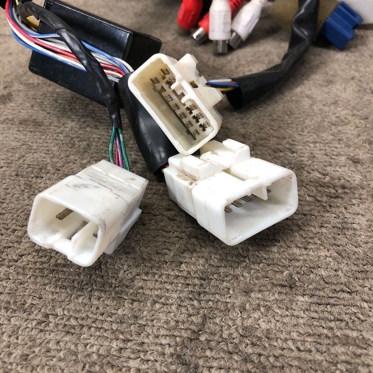 AV9-571 激安 カーナビ TOYOTA NMCT-W50 08545-00570 135001-12300131 FUJITSU TEN DVDナビ CD 簡易動作確認済み 中古現状品_画像8