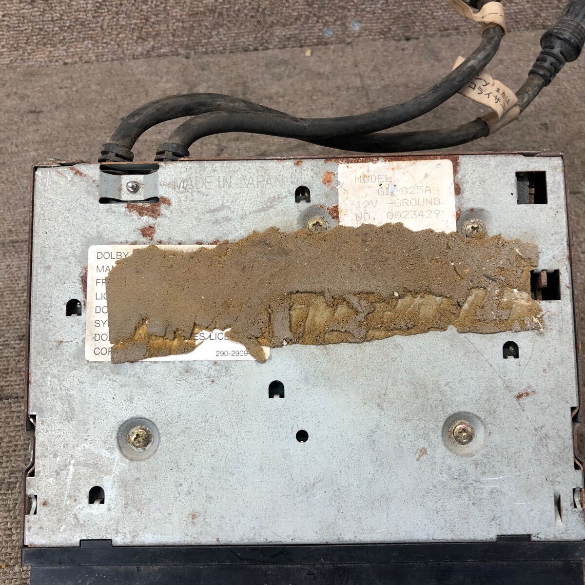 AV9-613 激安 カーステレオ clarion City Connection シティコネクション Doo5 GD-825A カセットデッキ オーディオ 通電未確認(rèn) ジャンク