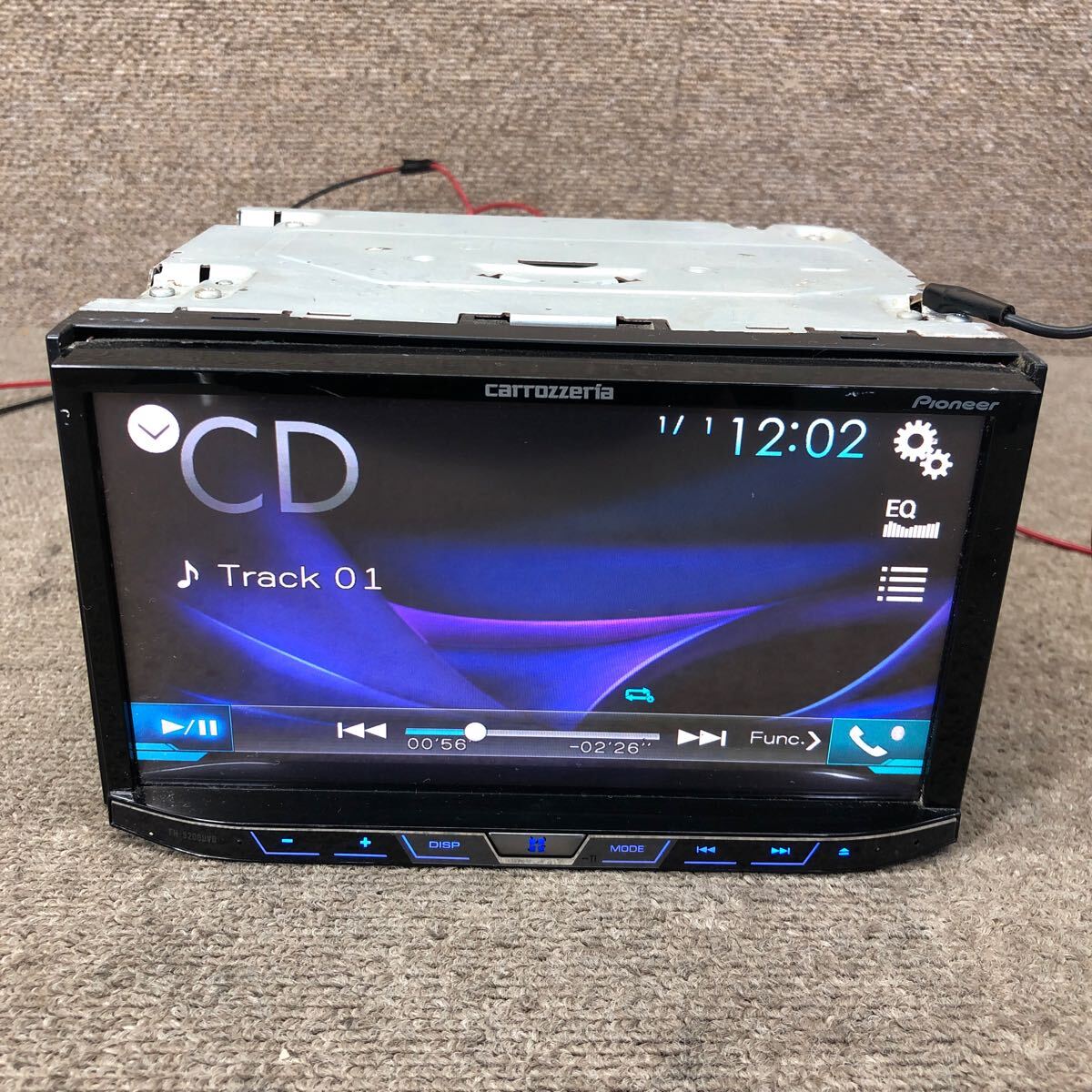AV9-685 激安 カーステレオ DVDプレーヤー Carrozzeria Pioneer FH-9200DVD CD DVD Bluetooth 本體のみ 簡易動作確認(rèn)済み 中古現(xiàn)狀品