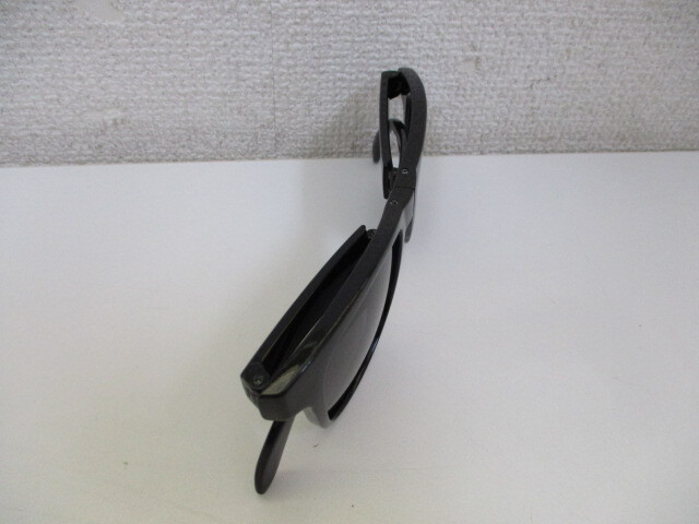 折りたたみ偏光グラス ブラックレンズVer. ケース付き 中古品 激安1円スタート_画像6
