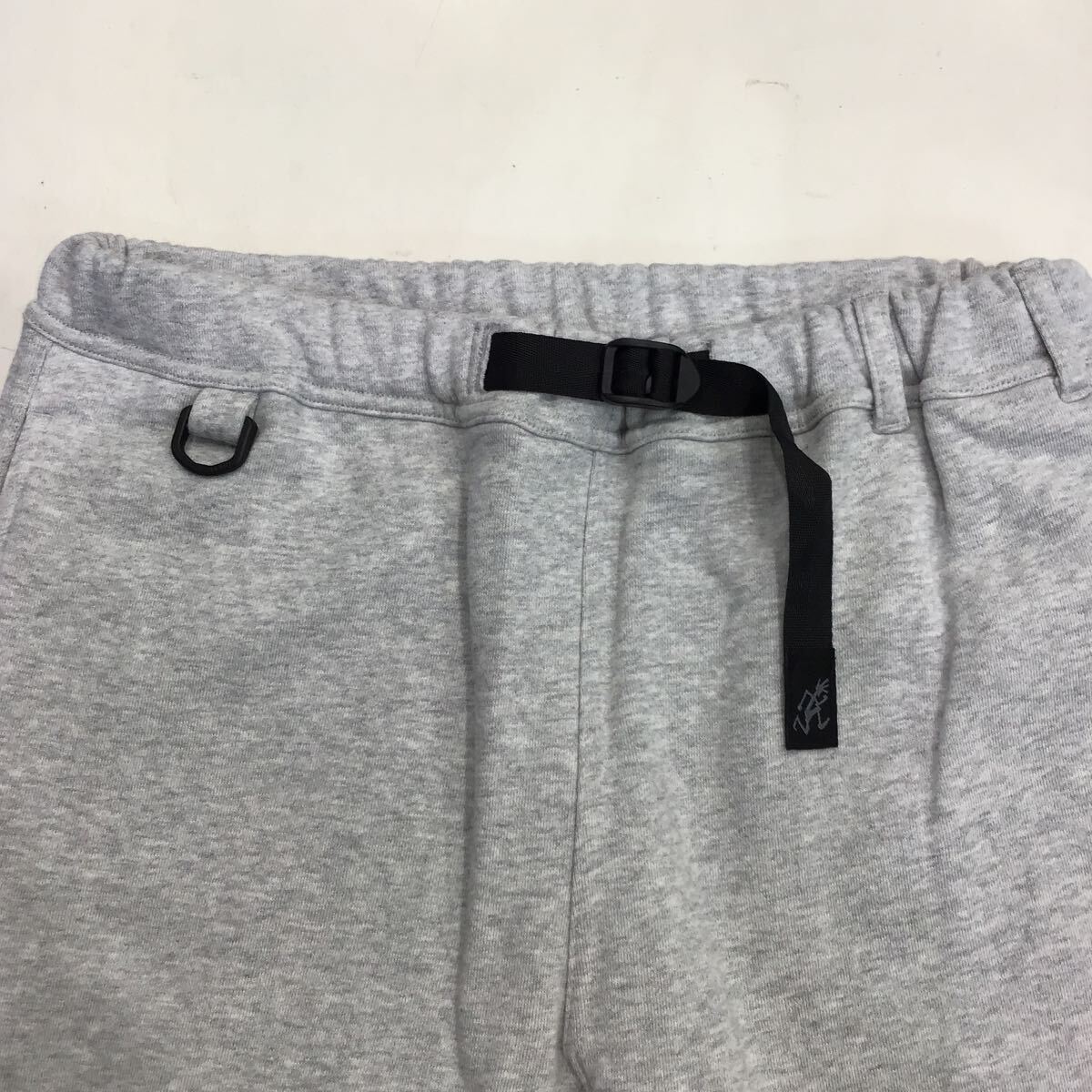【GRAMICCI グラミチ】GMP4-F1033 スウェットパンツ ボトムス グレー Mサイズ コットン BEAMS ビームス カラビナ付き 2509oki t_画像3