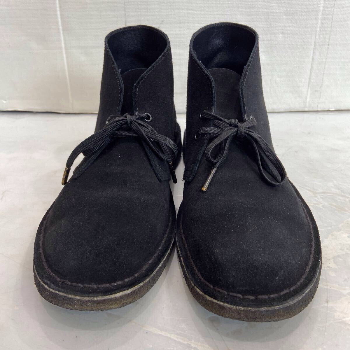 【Clarks クラークス】61281544 チャッカブーツ ブラック スウェード 2509oki m デザートブーツ_画像4