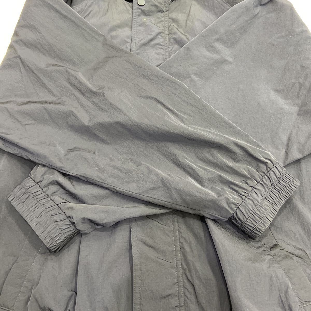 【Sud Sud Ouest スドゥスドゥウエスト】ナイロンジャケット ブラック XLサイズ ナイロン アウター ファスナージップ 2509oki t_画像3