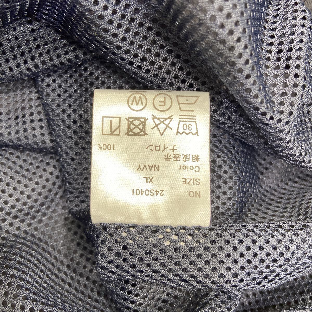 【Sud Sud Ouest スドゥスドゥウエスト】ナイロンジャケット ブラック XLサイズ ナイロン アウター ファスナージップ 2509oki t_画像9