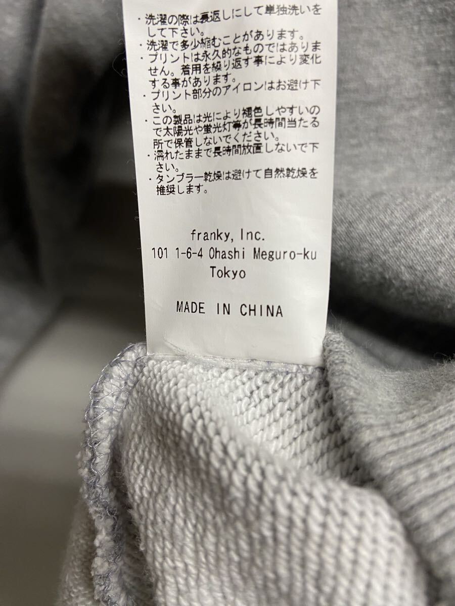 【WIND AND SEA ウィンダンシー】WDS-Y&S-01 パーカー Mサイズ グレー コットン 2509oki h_画像5