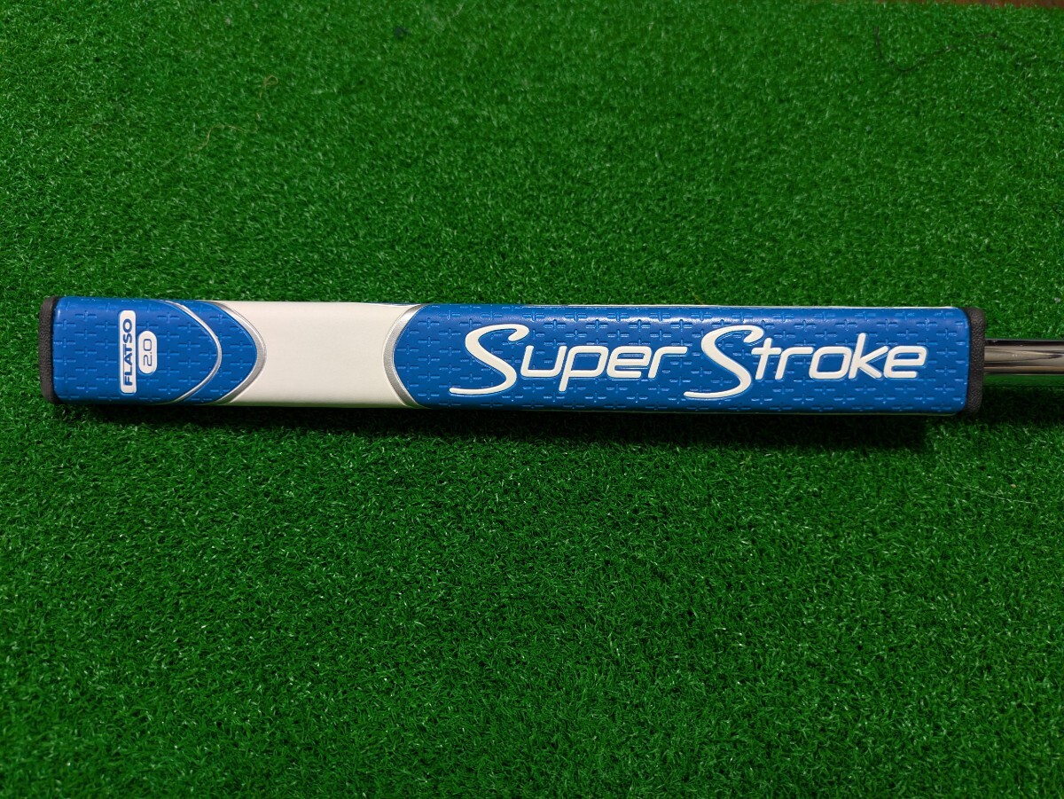 送料無料 オデッセイ★ TRI-BEAM 2-BALL STROKE LAB 33インチ グリップはスーパーストローク