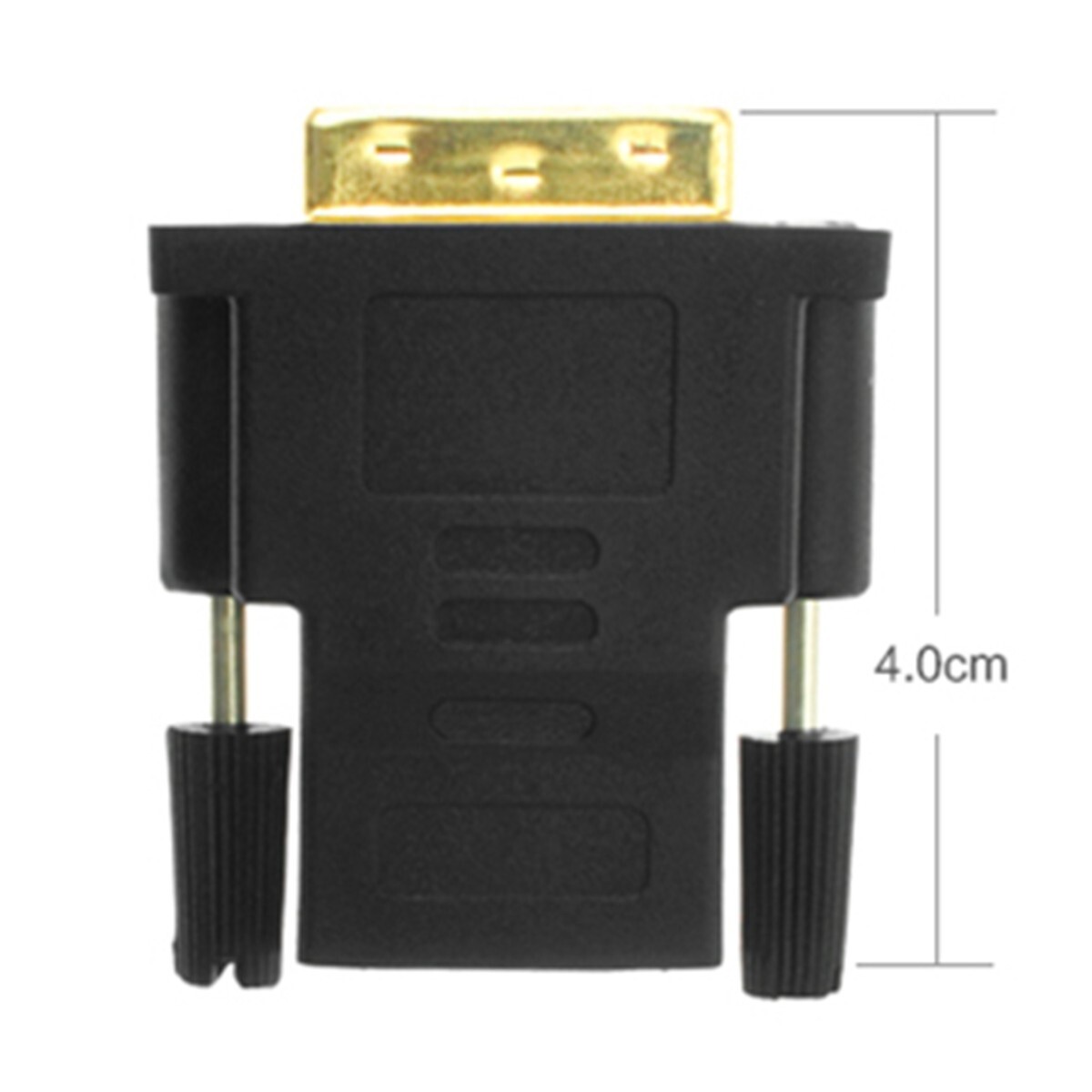 HDMI DVI 変換アダプタ オス-メス DVI-D 24+1 雙方向伝送 1080P 金メッキ (DVI-D 24+1) HDMIメス-DVI 24ピンオス 変換