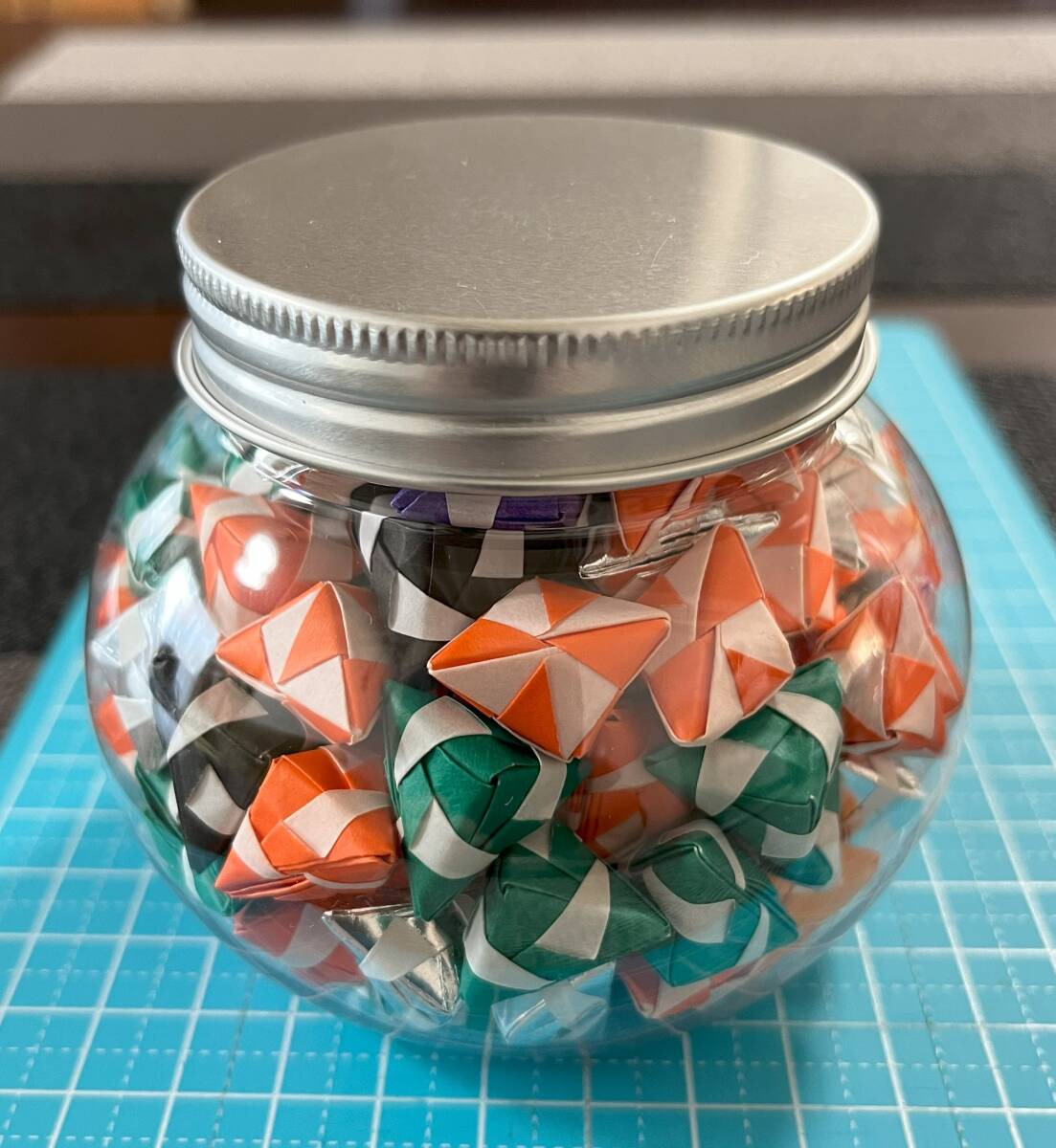 【折り紙 三角錐】⑦-5_画像1