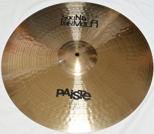 Paiste /Sound Formula 20&#34; Hand Universal A/Made in Switzerland パイステ サウンドフォーミュラー 未販売商品 OUTLET出品 送料無料_画像1