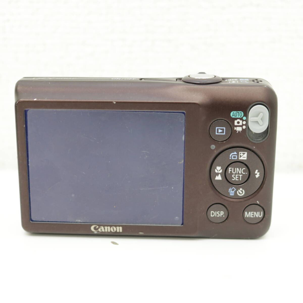 XR7S090041 Canon/キャノン IXY/イクシー 200F PC1469 ブラウン コンパクトデジタルカメラ 