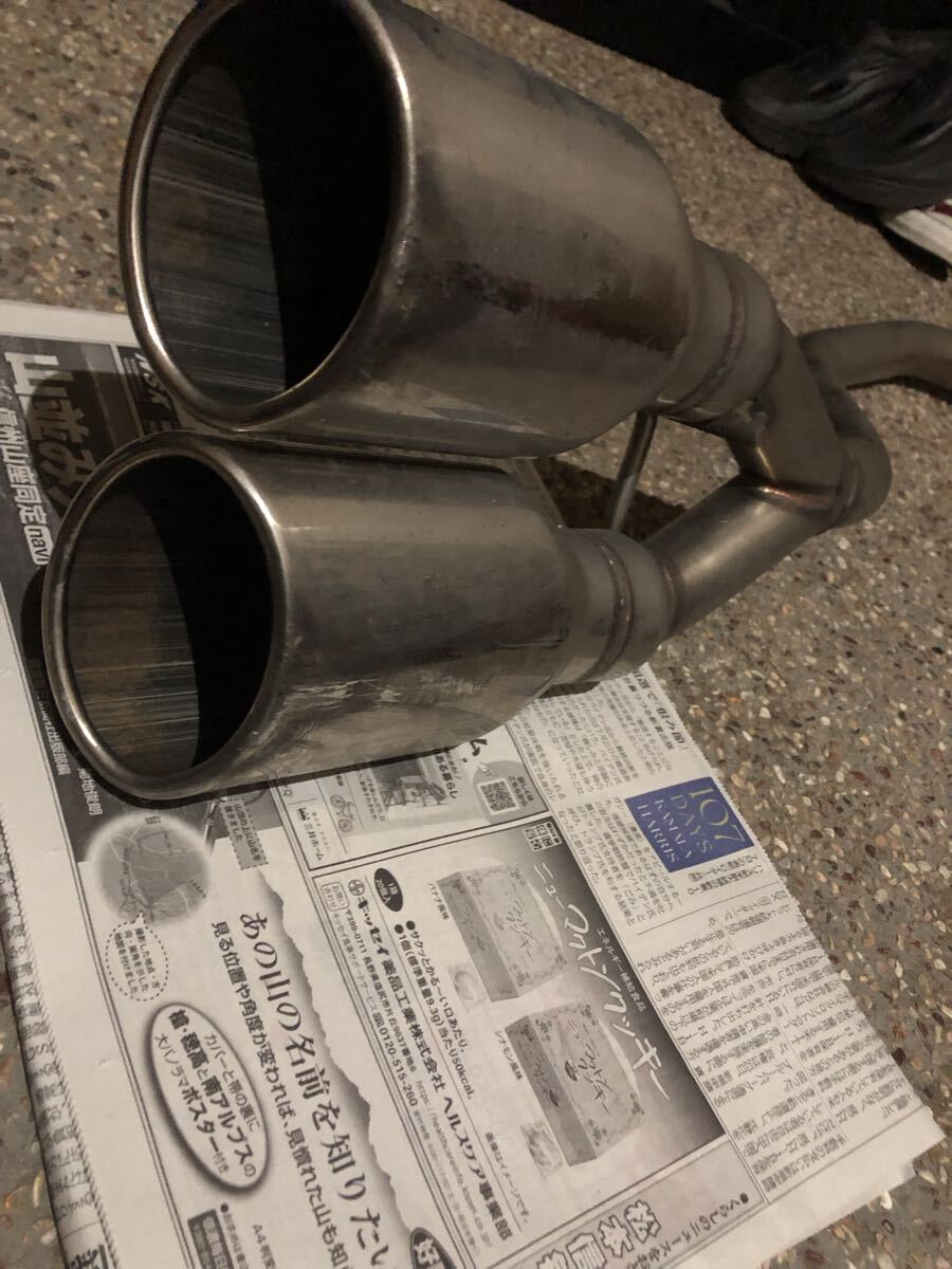 ダイハツ　マフラー　ミラバン　ミラ　L275V L275S 2WD　NailTwo MIRA VAN デュアルテール