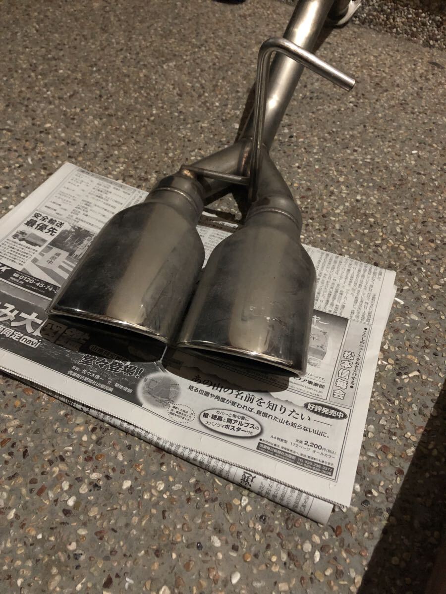 ダイハツ　マフラー　ミラバン　ミラ　L275V L275S 2WD　NailTwo MIRA VAN デュアルテール