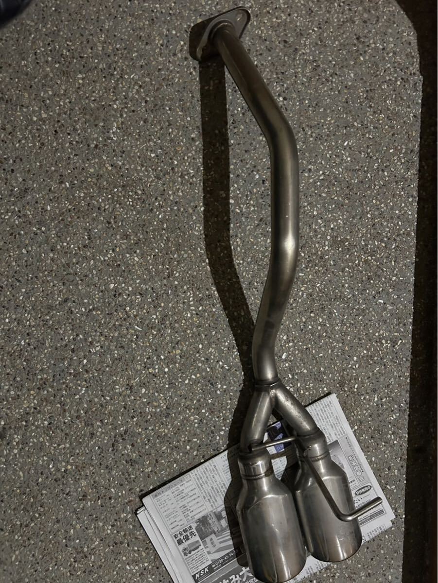 ダイハツ　マフラー　ミラバン　ミラ　L275V L275S 2WD　NailTwo MIRA VAN デュアルテール