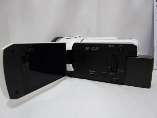 Panasonic パナソニック HC-VX3 デジタル 4K ビデオカメラ SDカード付き ホワイト