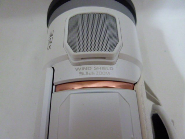 Panasonic パナソニック HC-VX3 デジタル 4K ビデオカメラ SDカード付き ホワイト