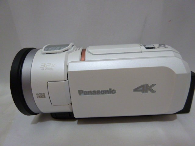 Panasonic パナソニック HC-VX3 デジタル 4K ビデオカメラ SDカード付き ホワイト