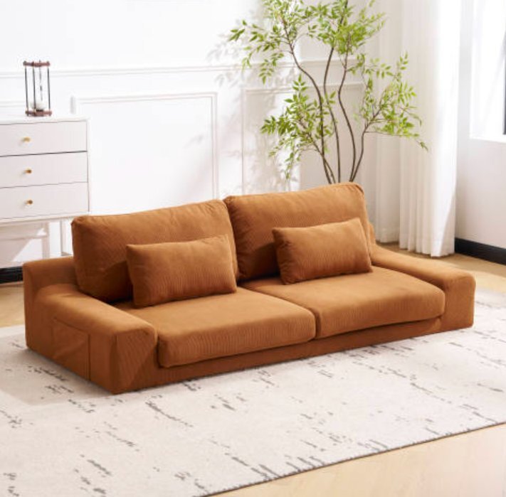 2人掛けソファベッド フロアソファ コンパクト 幅約167cm ローソファ こたつ用 ソファー 1人暮らし マルチに使える クッション付き