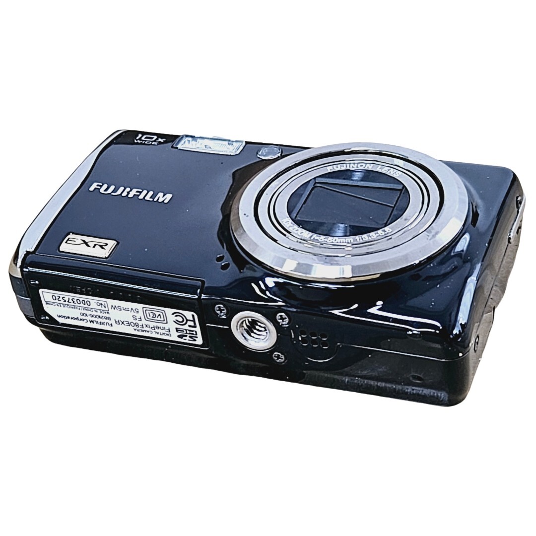 【返品保証】 富士フィルム Fujifilm FinePix F80 EXR コンパクトデジタルカメラ バッテリー付き Z1364