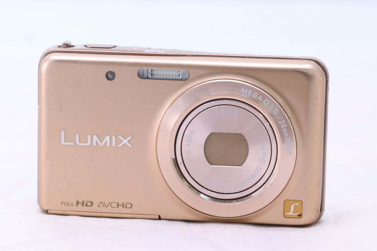 【返品保証】 パナソニック Panasonic Lumix DMC-FX80 ブラウン コンパクトデジタルカメラ Z797