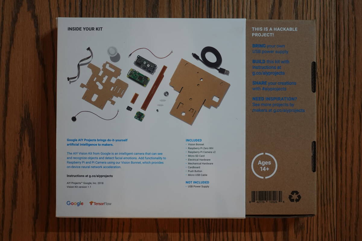 ★Google AIY Vision Kit &Voice Kit 新品未開封 Raspberry Pi付属キット　ビジョンキット　ボイスキット★_画像4
