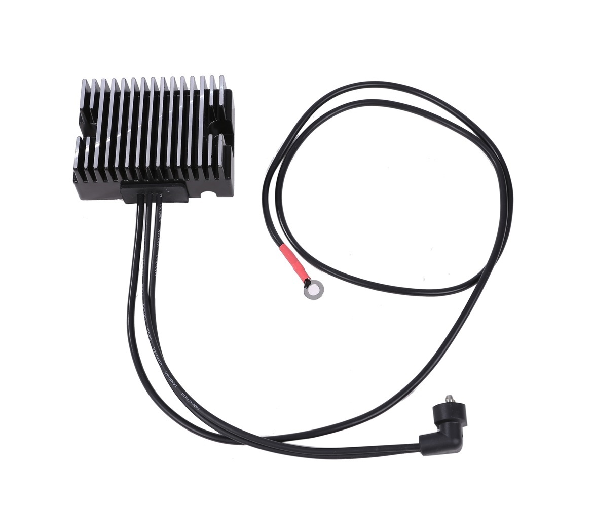 ハーレー レギュレーター レギュレター ブラック 黒 89～99年 EVO ビッグツイン 汎用 社外品_画像6