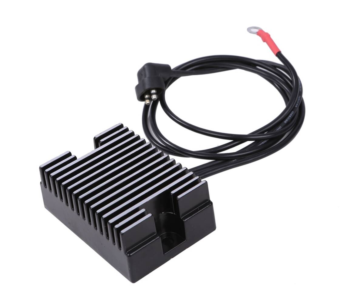 ハーレー レギュレーター レギュレター ブラック 黒 89～99年 EVO ビッグツイン 汎用 社外品_画像1