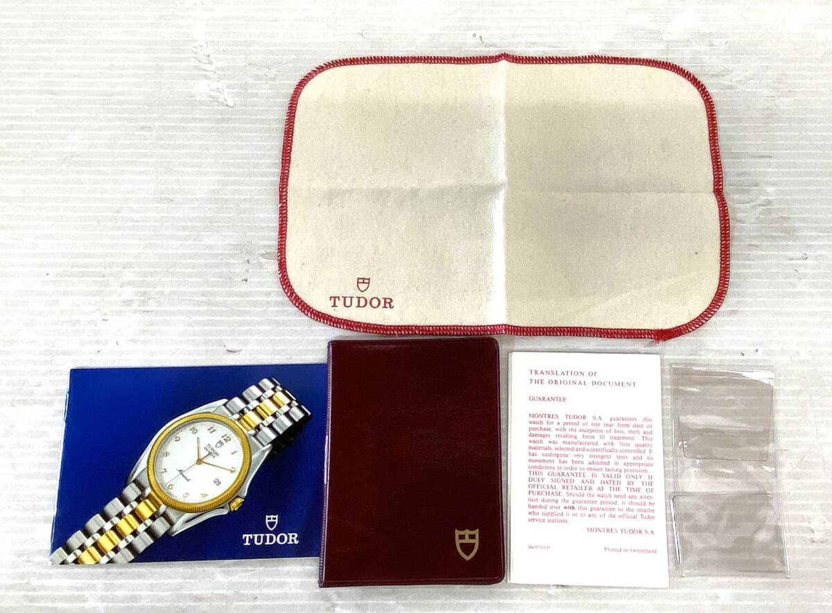 ★☆【1円～】純正 TUDOR チュードル 腕時(shí)計(jì)ケース レッド 冊(cè)子 アンカー(660/200) カードケース クロス BOX 箱 ウォッチケース と81☆★
