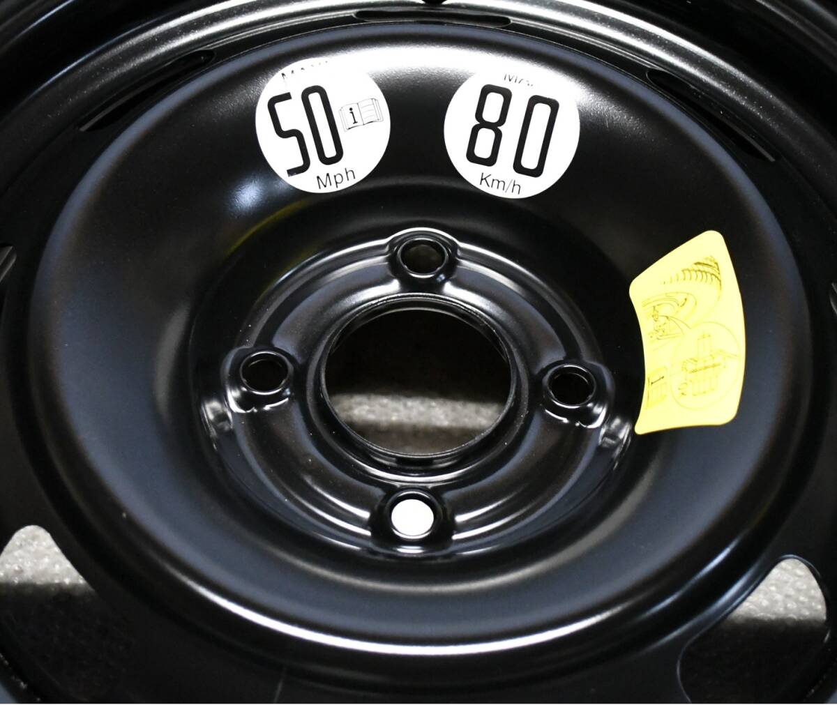 未使用 シトロエン C3 B6HN01 等 純正 スペアタイヤ 1本 15インチ 6J 4H-108 +23 Kleber Dynaxer HP3 185/65R15_画像3