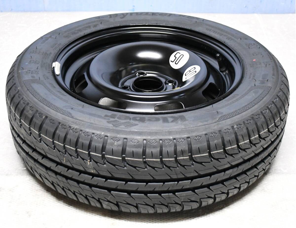 未使用 シトロエン C3 B6HN01 等 純正 スペアタイヤ 1本 15インチ 6J 4H-108 +23 Kleber Dynaxer HP3 185/65R15_画像2