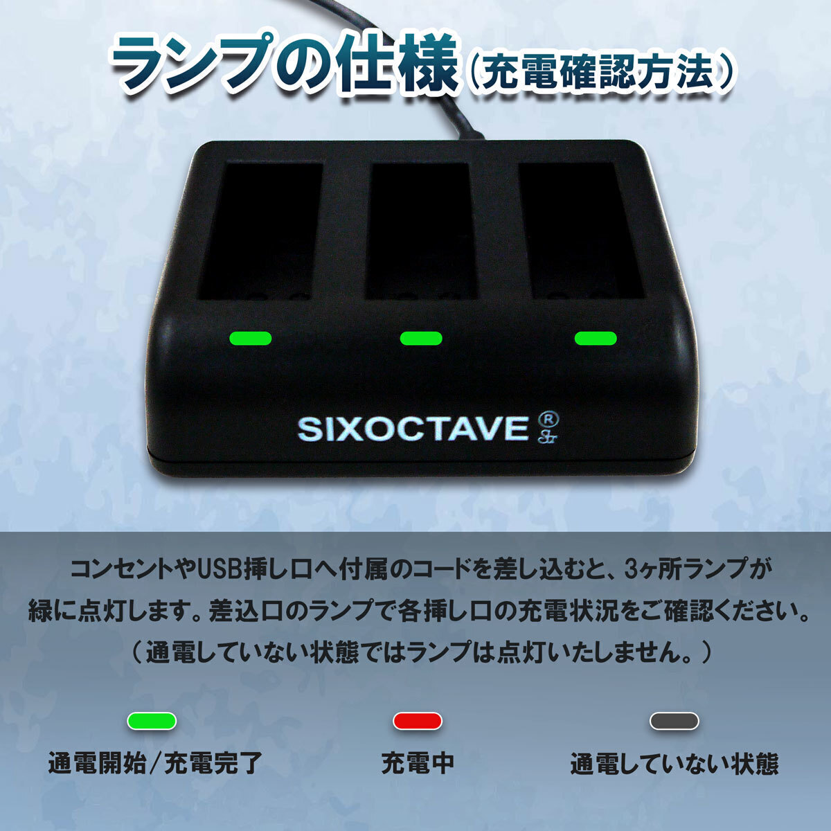 GoPro Gopro Hero9 Black Gopro Hero10 Black Gopro Hero12 Black対応 互換バッテリー AHDBT-901 2個と互換充電器 3個同時充電可能
