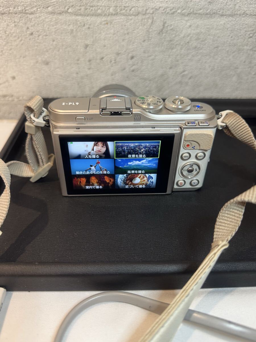 OLYMPUS オリンパス PEN E-PL9 ミラーレス一眼カメラ　ケース　充電器　説明書付き　簡易動作確認済み