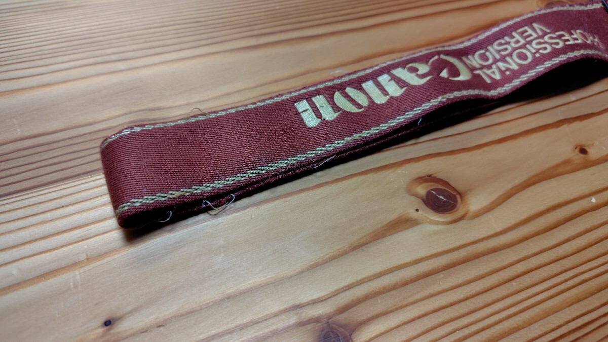 キヤノン　プロストラップ　カメラストラップ　プロスト　Canon PROFESSIONAL VERSION_画像6