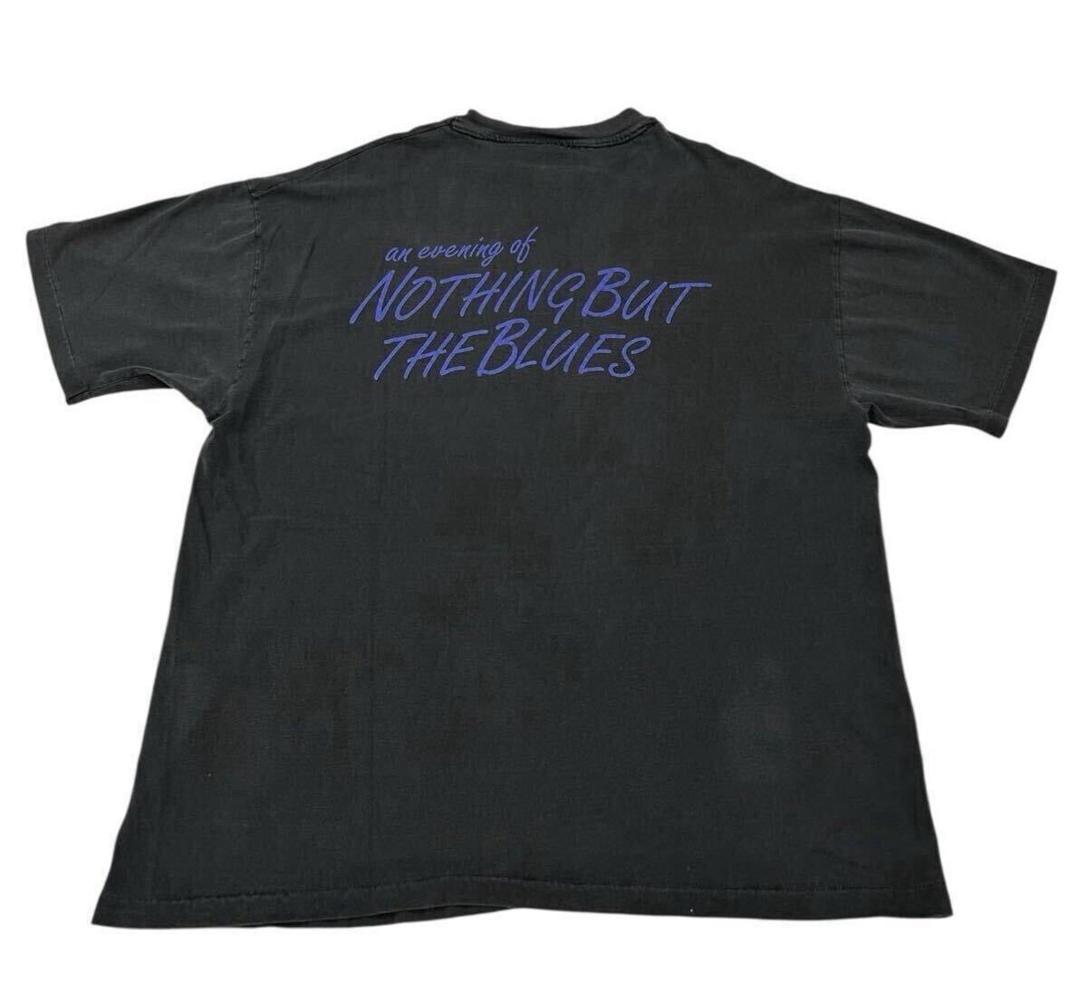 90s ERIC CLAPTON nothing but the blues Tシャツ USA制 ビンテージ 90年代 エリッククラプトン ギタリスト 80s 70s ロック バンド ギター