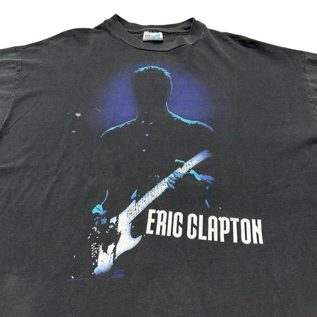 90s ERIC CLAPTON nothing but the blues Tシャツ USA制 ビンテージ 90年代 エリッククラプトン ギタリスト 80s 70s ロック バンド ギター
