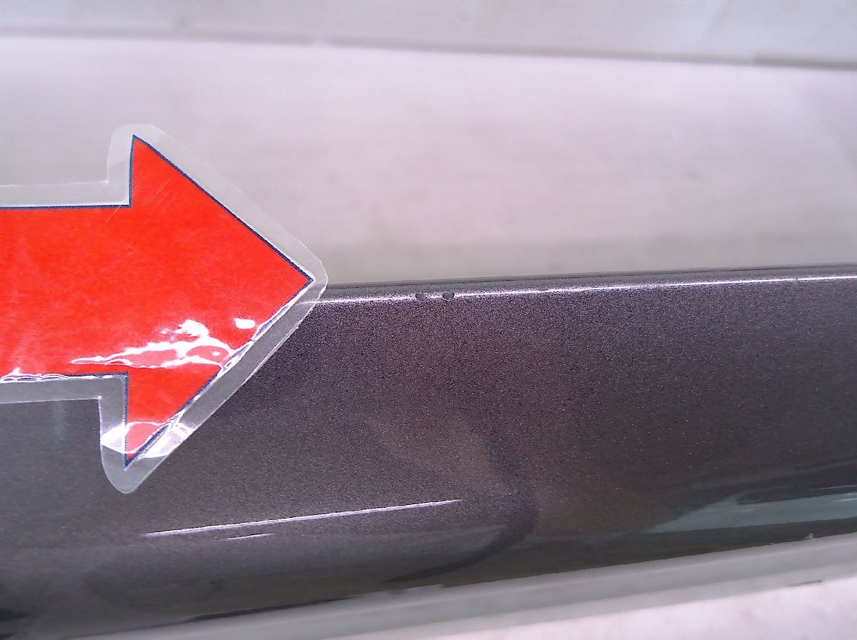ノート E13 後期 フロントバンパー ソナー穴×2か所 シルバー/62022 6XV0H 中古品[H115-BF5342]_画像6