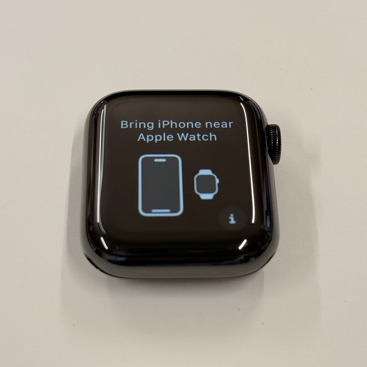☆即決 Apple Watch series5 HERMES 40mm ブラックステンレス 本体 アップルウォッチ エルメス ジャンク GPS+Cellular 592