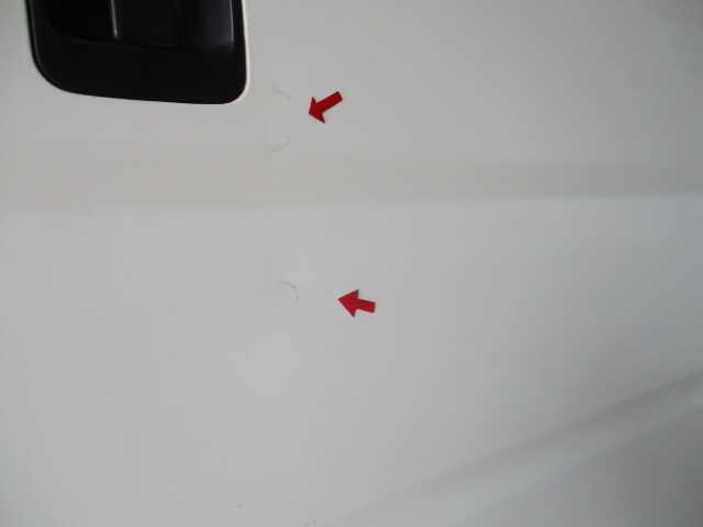 現車475 H21年 HH5 アクティ ホンダ 左リア ドア NH578/タフタホワイト〔翌日発送〕即決!※個人様宅配送不可_画像8