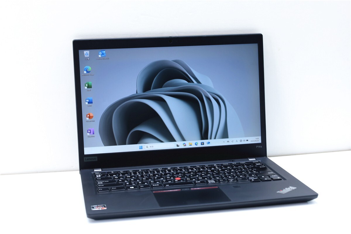爆速★1920x1080 14型 Lenovo ThinkPad P14s Gen1 Ryzen7 Pro 4750U★8コア/16スレ 16GB/Nvme SSD512GB ノートパソコン Windows11 16685