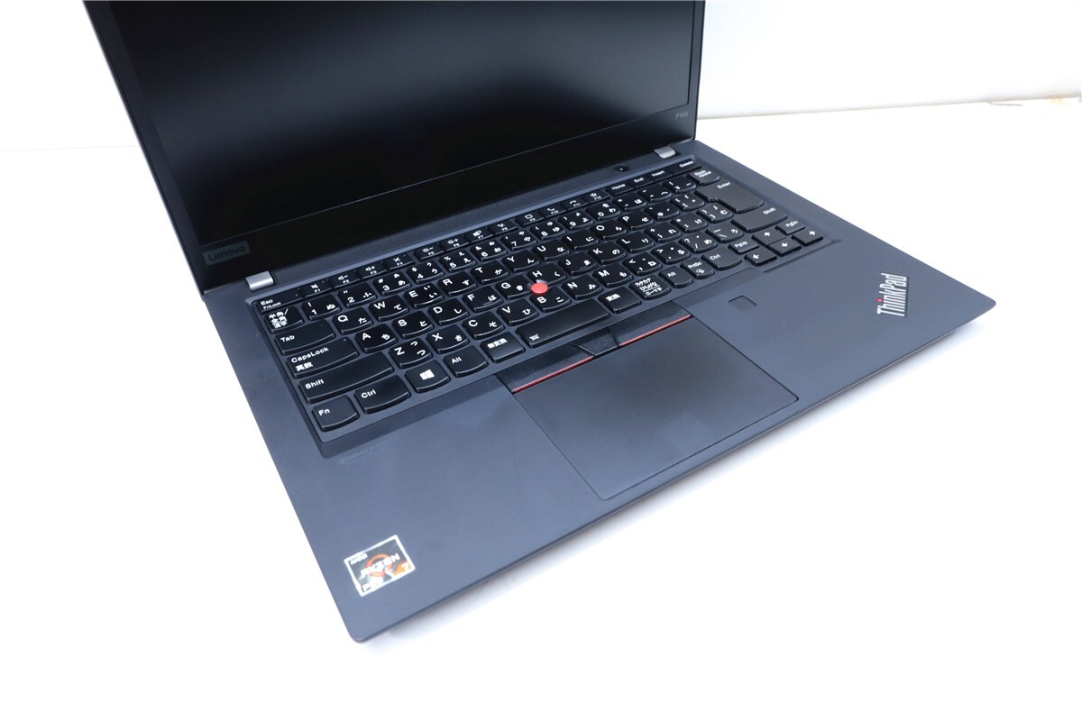 爆速★1920x1080 14型 Lenovo ThinkPad P14s Gen1 Ryzen7 Pro 4750U★8コア/16スレ 16GB/Nvme SSD512GB ノートパソコン Windows11 16685