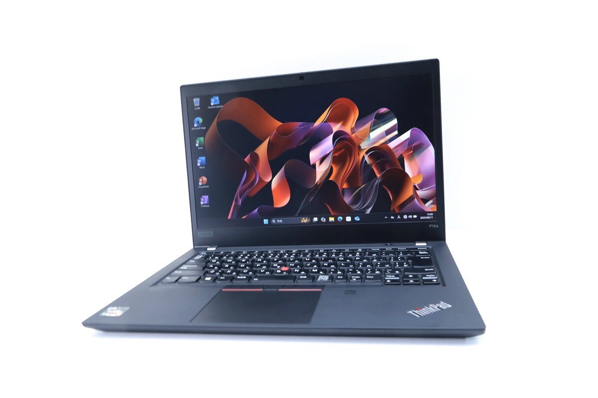 【即決配達無料】 14型 Lenovo ThinkPad P14s Gen1 Ryzen7 Pro 4750U★8コア/16スレ 16GB/Nvme SSD512GB ノートパソコン Windows11 16684