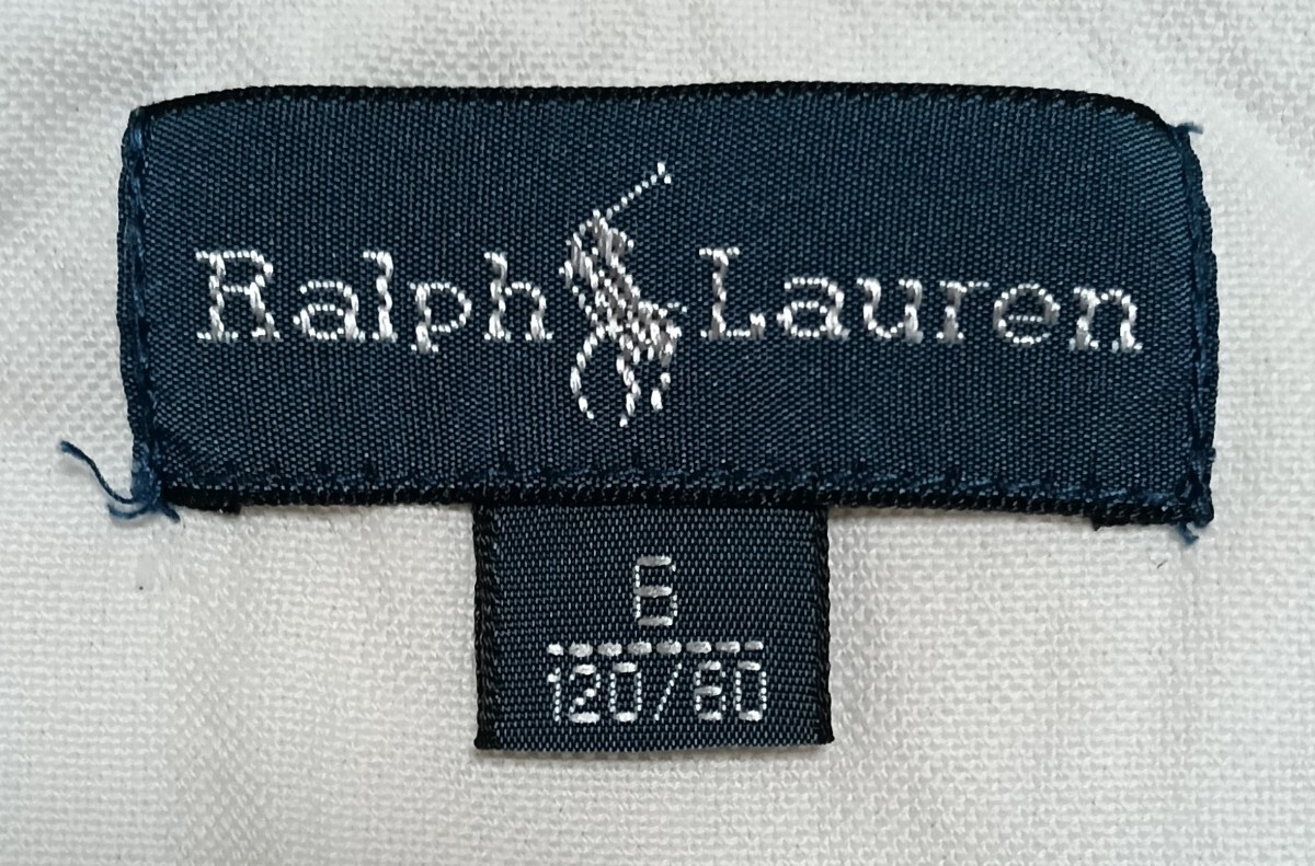 【良品】Ralph Lauren(ラルフローレン)キッズシャツ 120cm