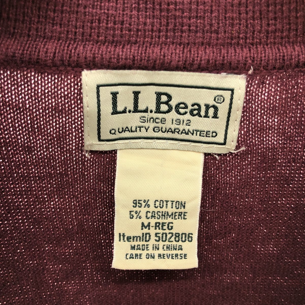 古着 エルエルビーン L.L.Bean ポロニットセーター メンズM相当 /eaa449918 【SS2509_30】_画像3