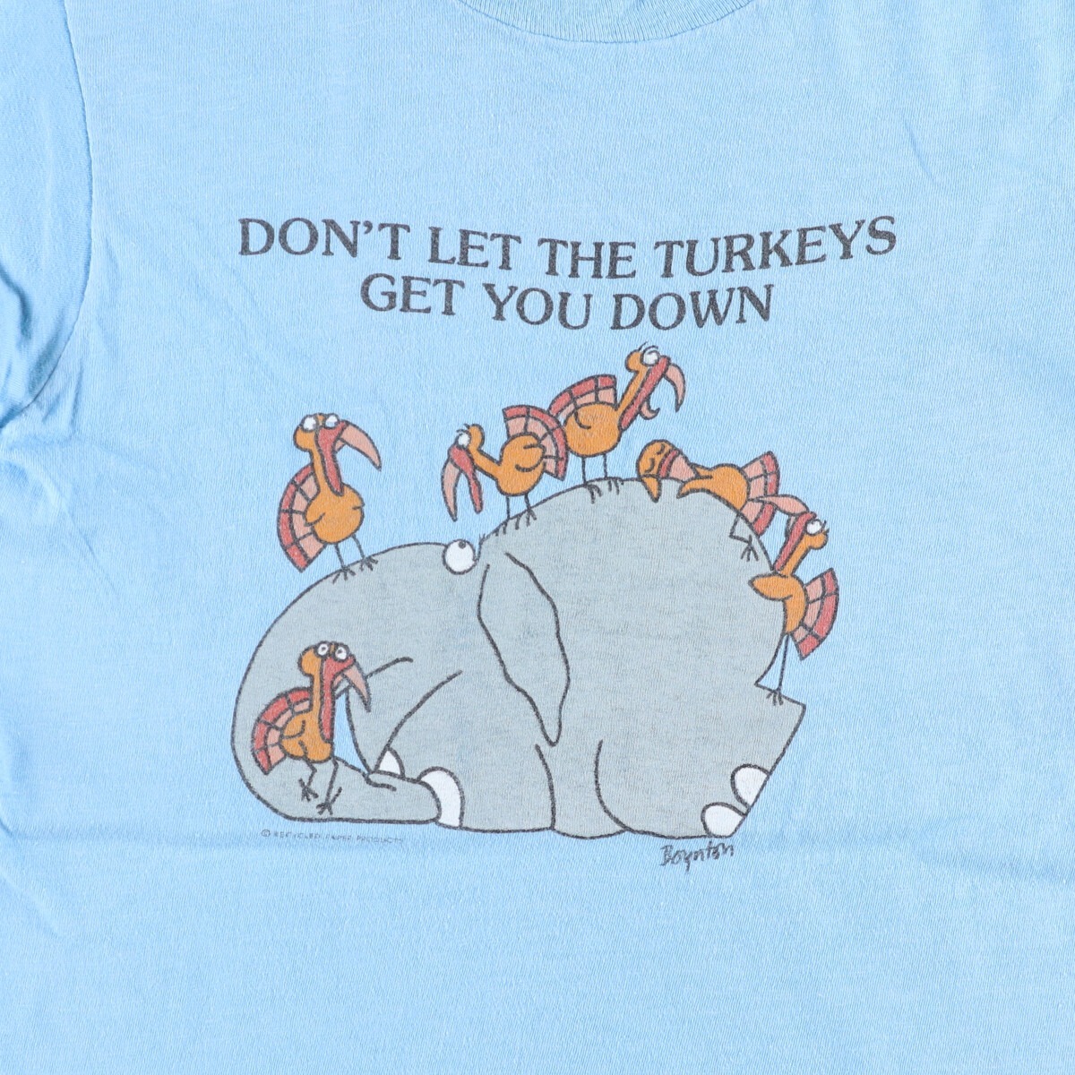 古着 80年代 スクリーンスターズ SCREEN STARS プリントTシャツ USA製 レディースS相当 ヴィンテージ /eaa575921_画像6