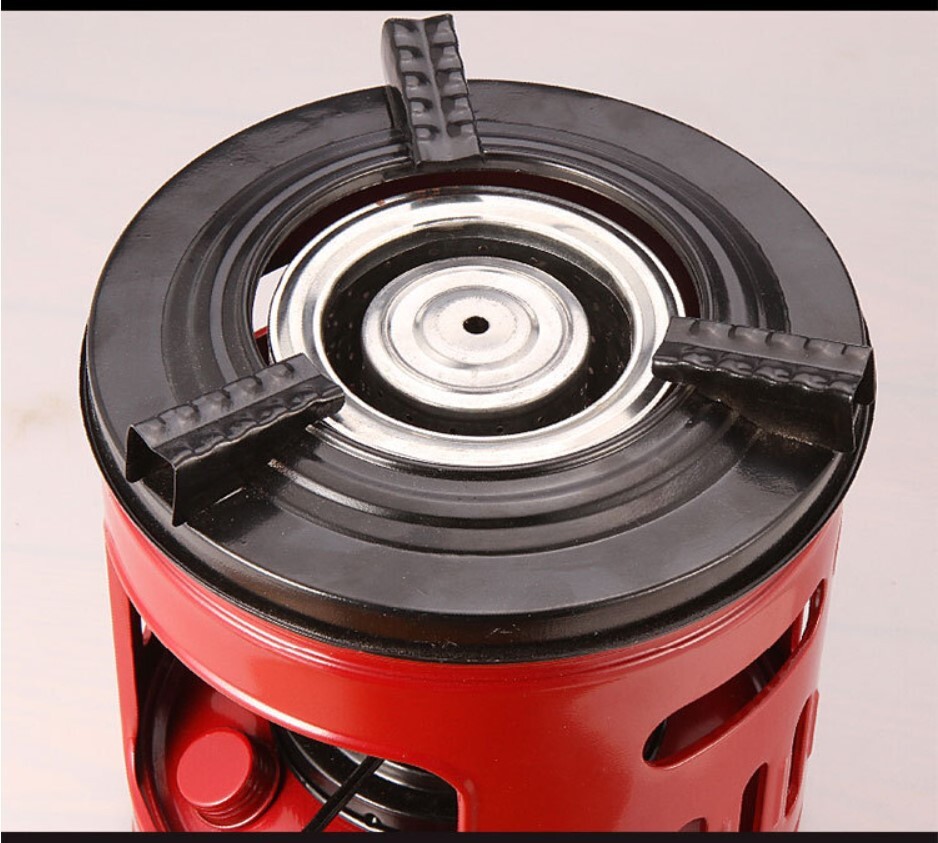 人気品屋外ポータブル 調理ストーブ 灯油ストーブ キャンプ 赤_画像6